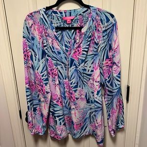Lilly Pulitzer silk top